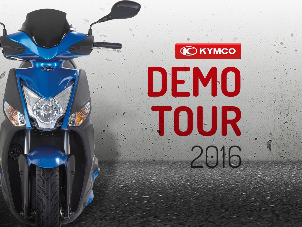 Kymco demo tour 2016